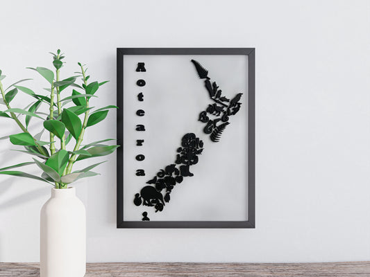 Aotearoa icons map